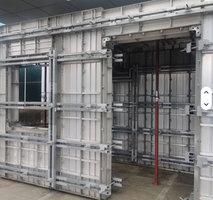 Cast-in-place Aluminum Formwork
