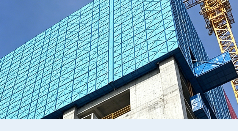Attached Lifting Scaffolding