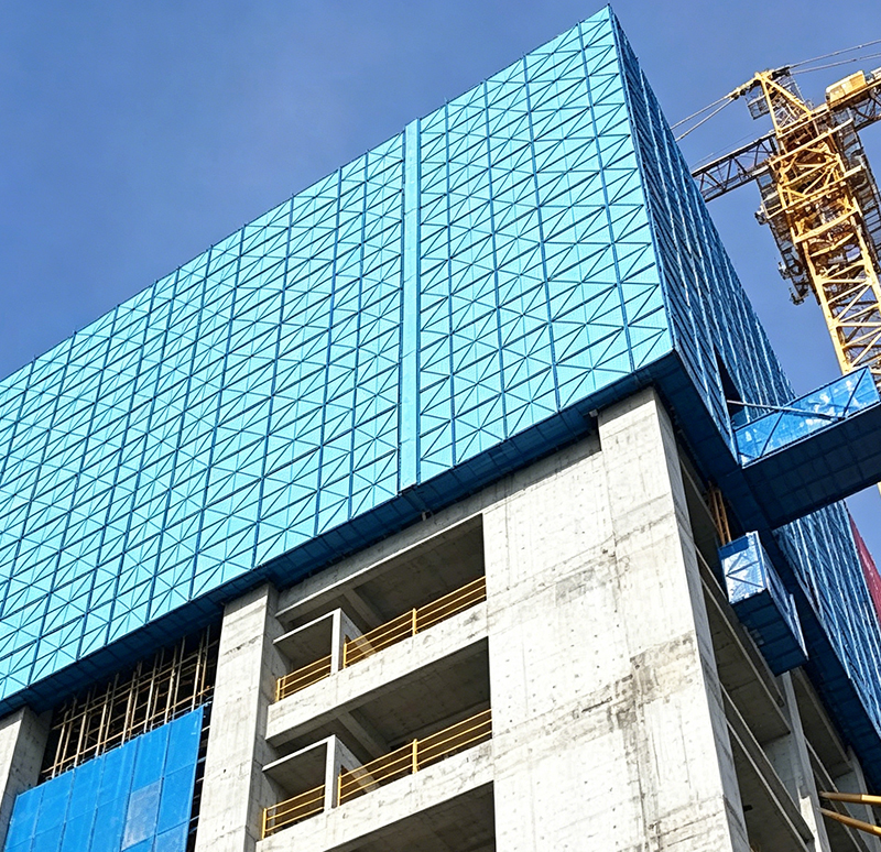 Attached Self-climbing Scaffold (Climbing Scaffold)