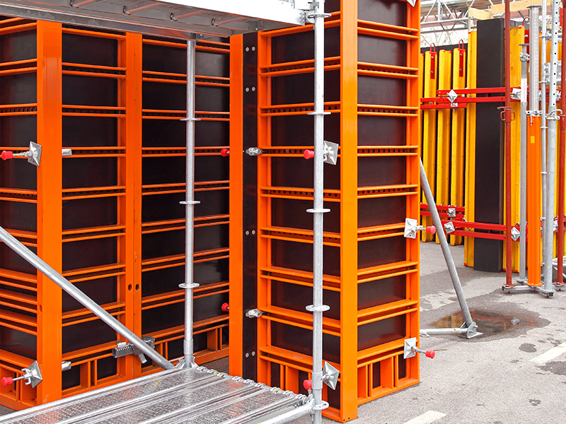 Steel-framed Wood Formwork